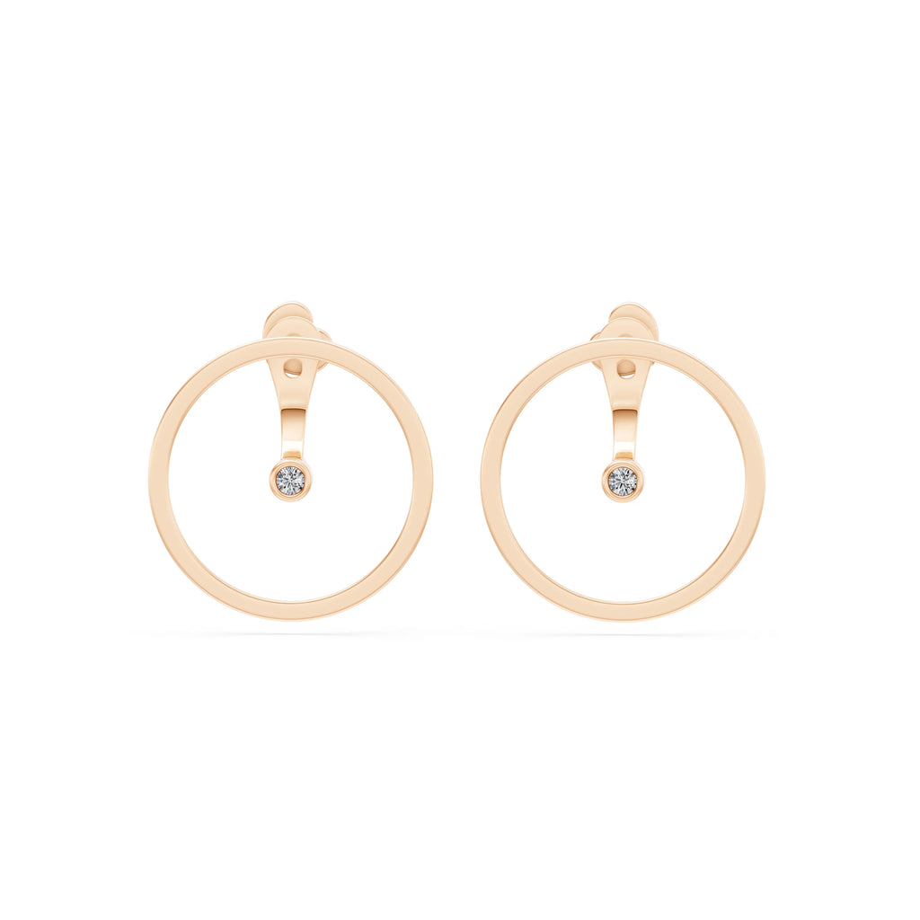 Minimalism Earring, 0.06 ct — 102-10077