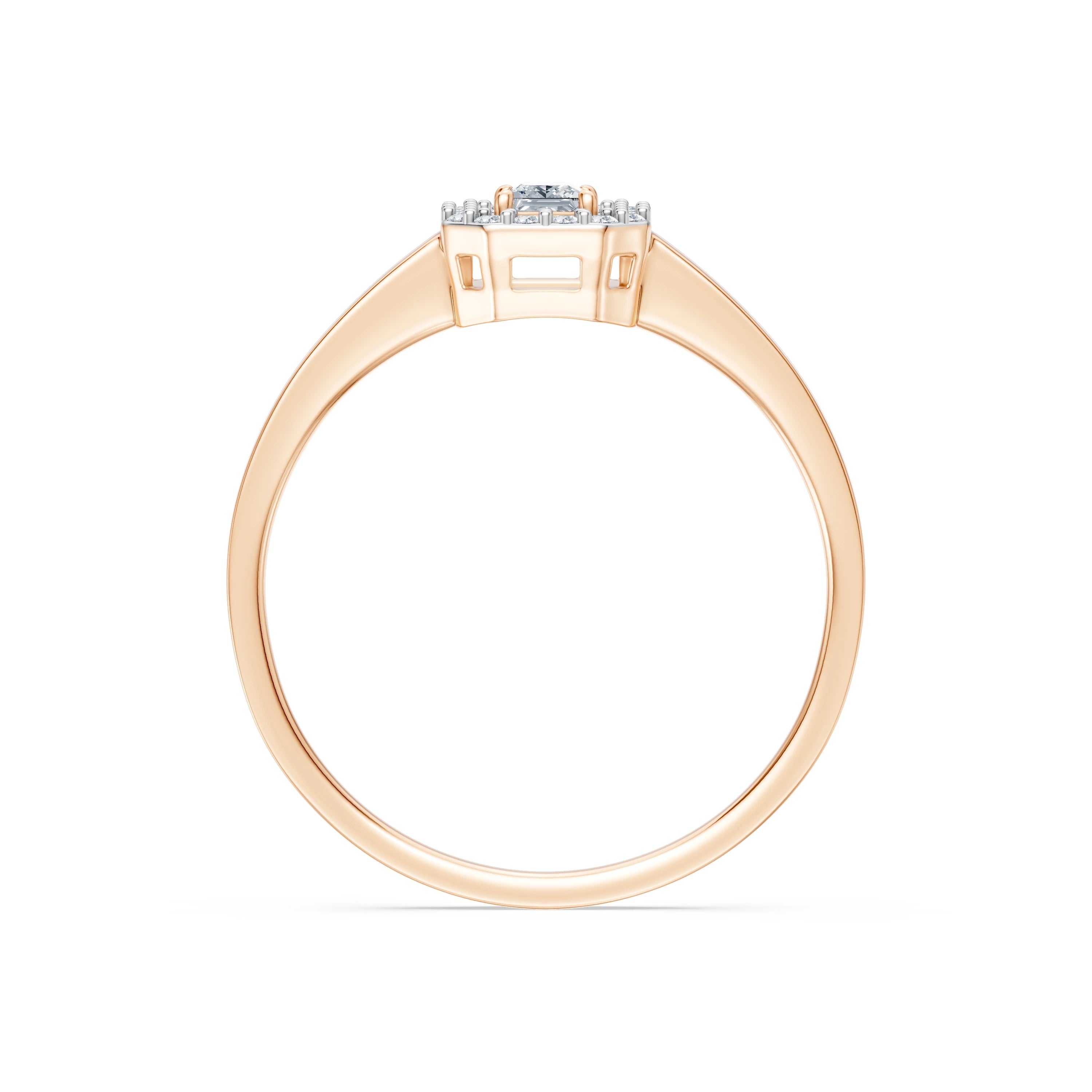 Solitaire Eternity Ring, 0.17 ct — 101-10115(3.0)PR