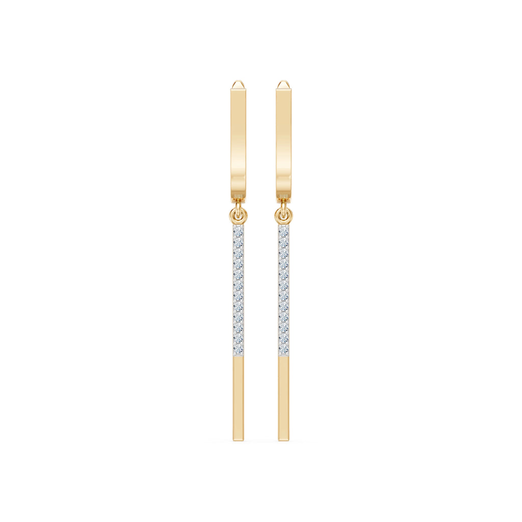 Minimalism Earring, 0.14 ct — 102-10129/6