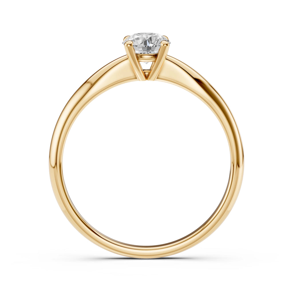 Solitaire Ring (Round), 0.5 ct — 101-10021(5.1)
