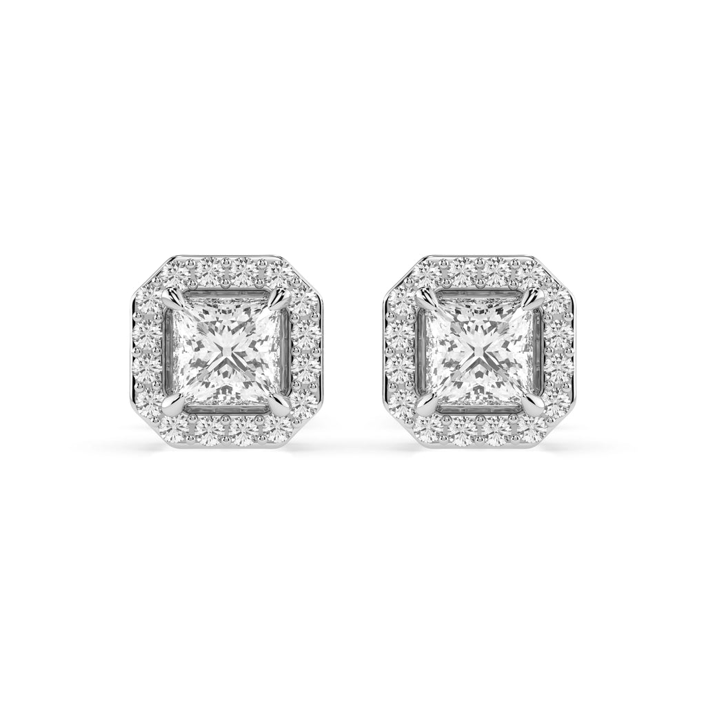 Solitaire Eternity Earring (Princess), 0.34 ct — 102-10115(3.0)PR
