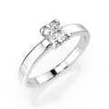 Solitaire Ring (Round), 0.15 ct — 101-10013(3.4)