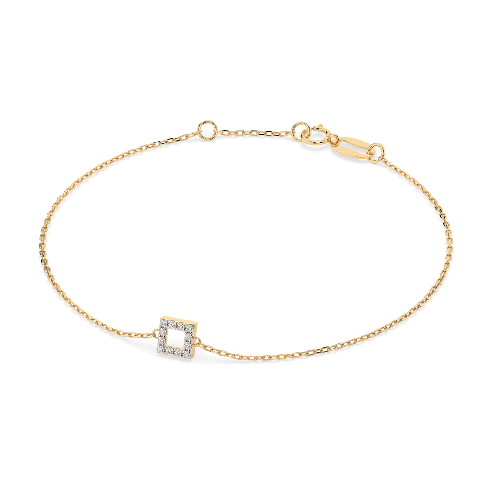 Minimalism Bracelet (Round), 0.06 ct — 105-10016