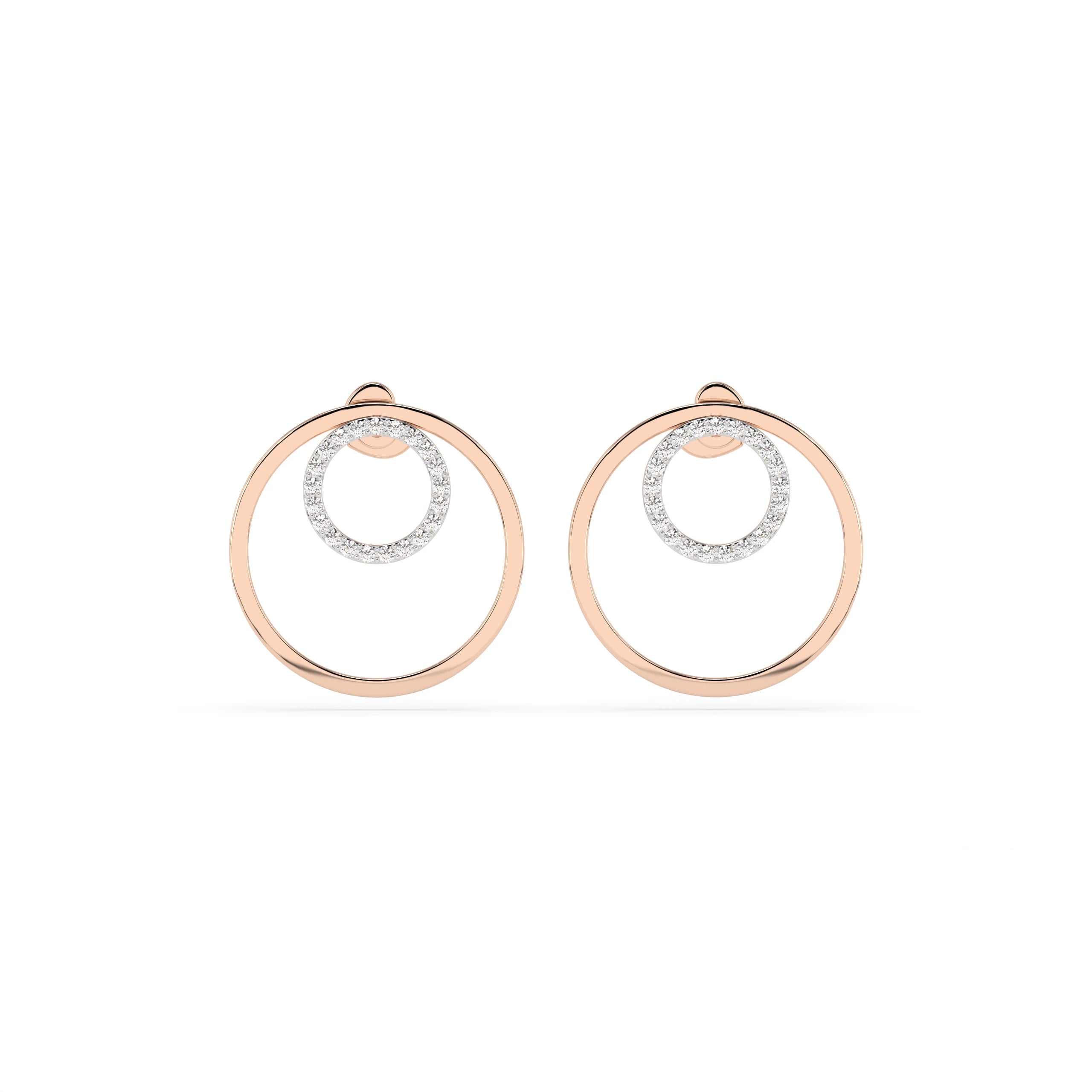 Minimalism Earring (Round), 0.25 ct — 102-10165