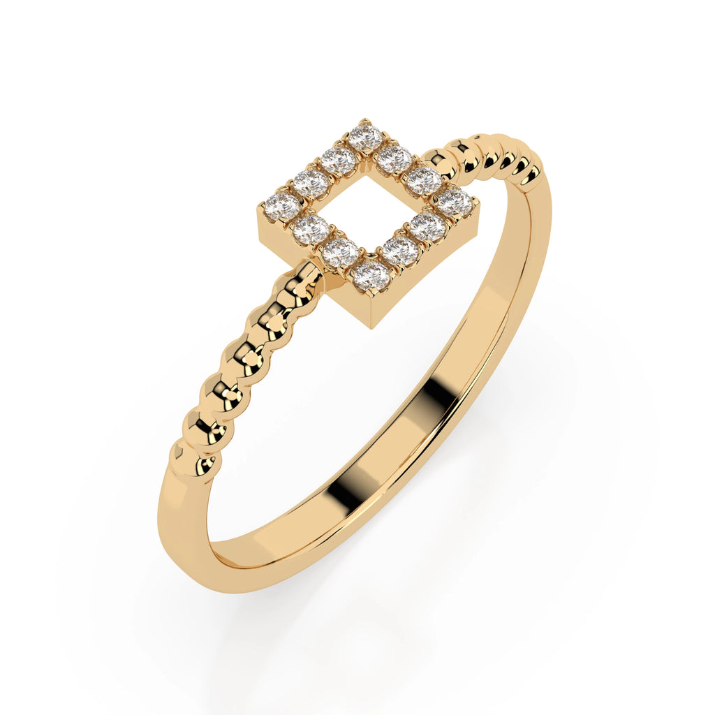 Minimalism Ring (Round), 0.07 ct — 101-10053