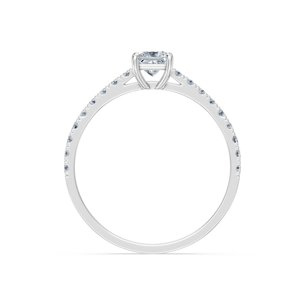 Solitaire Eternity Ring, 0.3 ct — 101-10191(0.30)PR