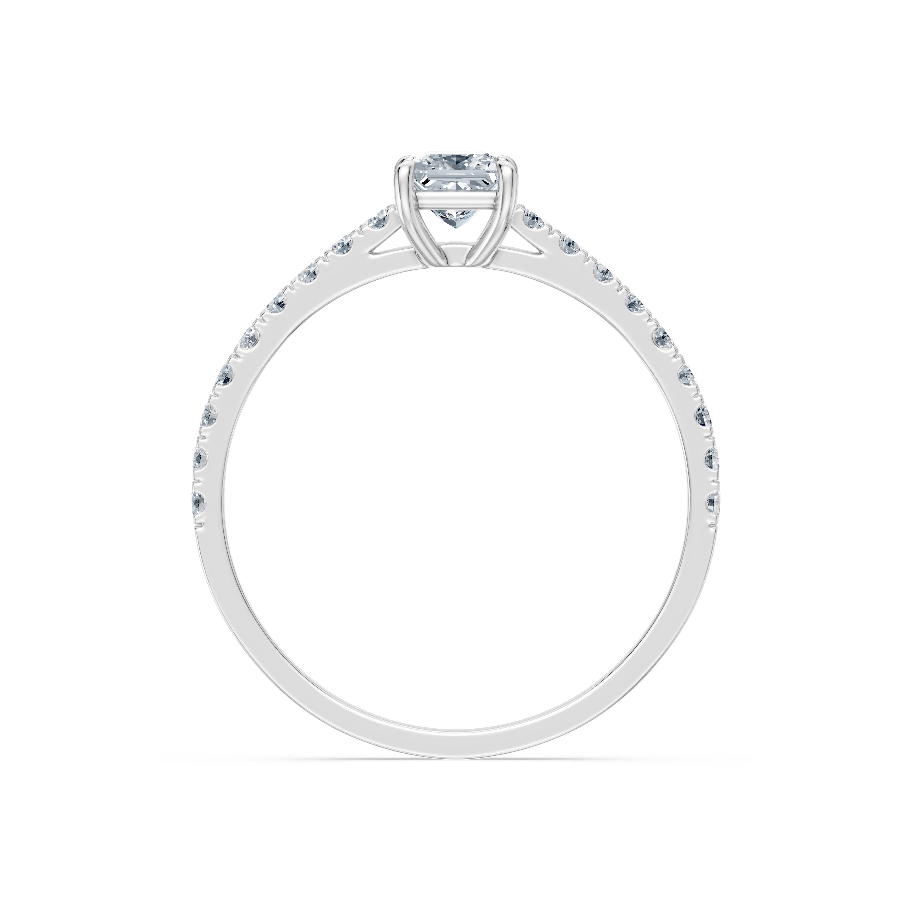 Solitaire Eternity Ring, 0.3 ct — 101-10191(0.30)PR