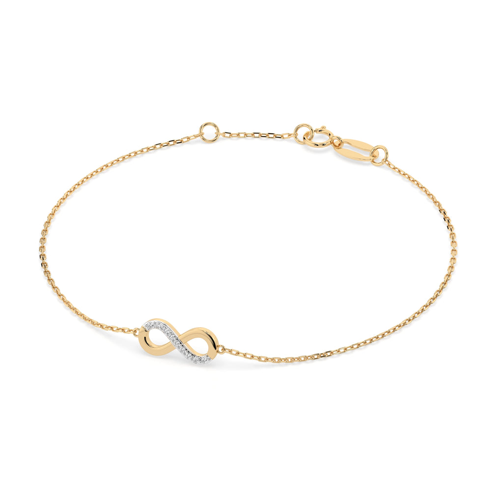 Minimalism Bracelet (Round), 0.05 ct — 105-10009
