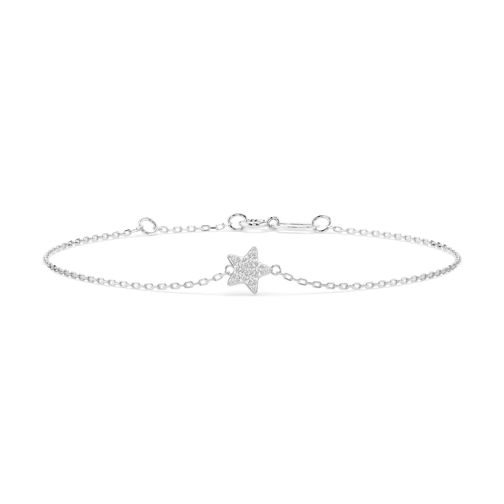 Minimalism Bracelet (Round), 0.03 ct — 105-10013