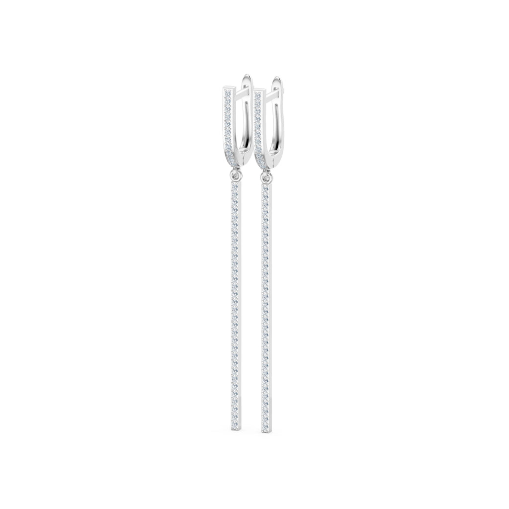 Minimalism Earring, 0.37 ct — 102-10129/4