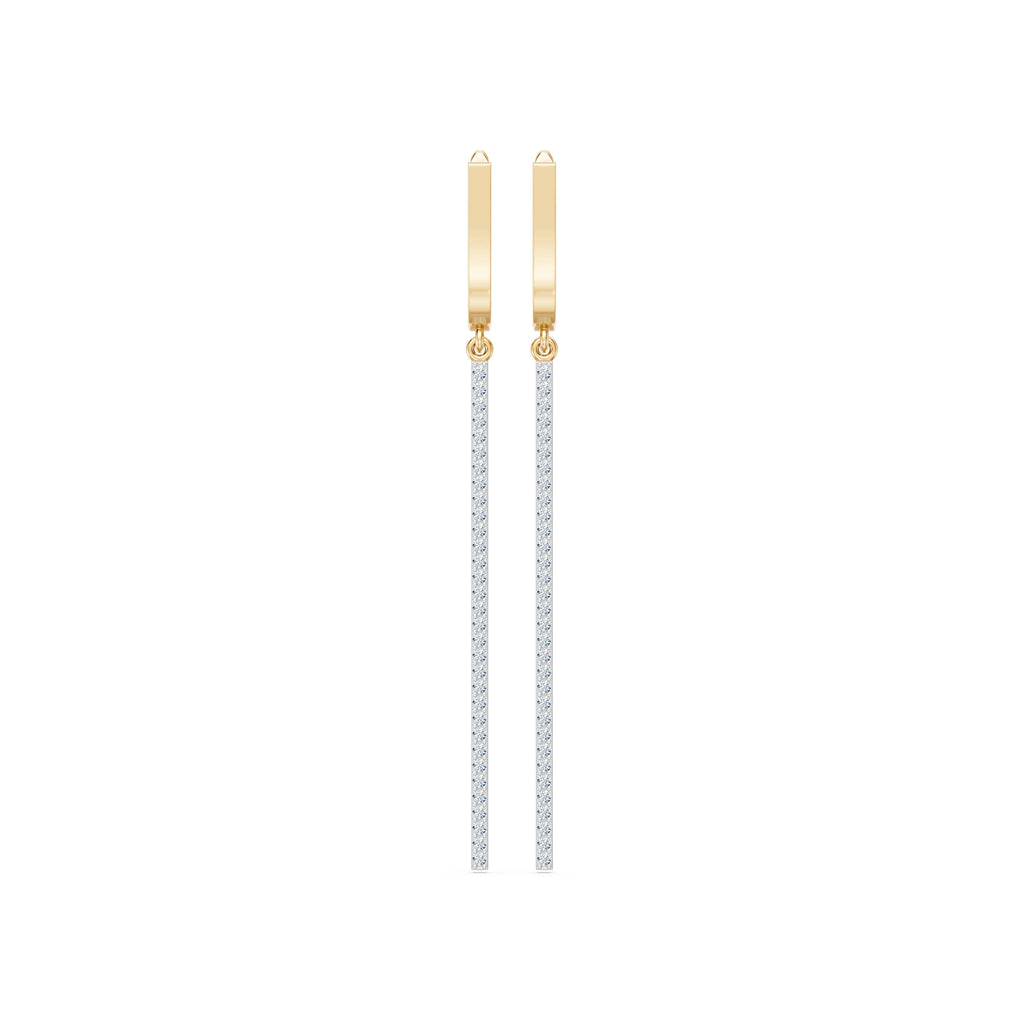 Minimalism Earring, 0.38 ct — 102-10129/2