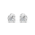 Solitaire Butterfly Earring (Round), 0.2 ct — 102-10013/2(3.0)