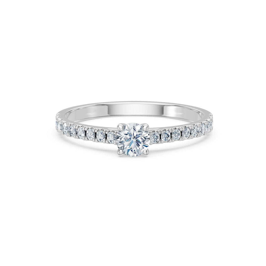 Solitaire Eternity Ring, 0.3 ct — 101-10191(0.30)RN