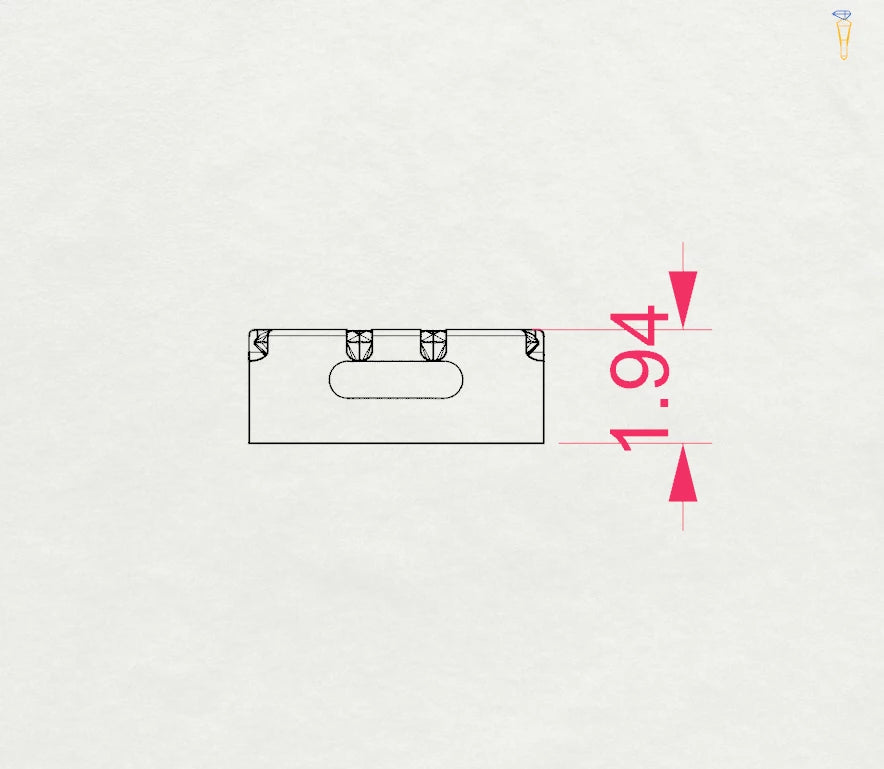 Minimalism Bracelet (Round), 0.06 ct — 105-10016