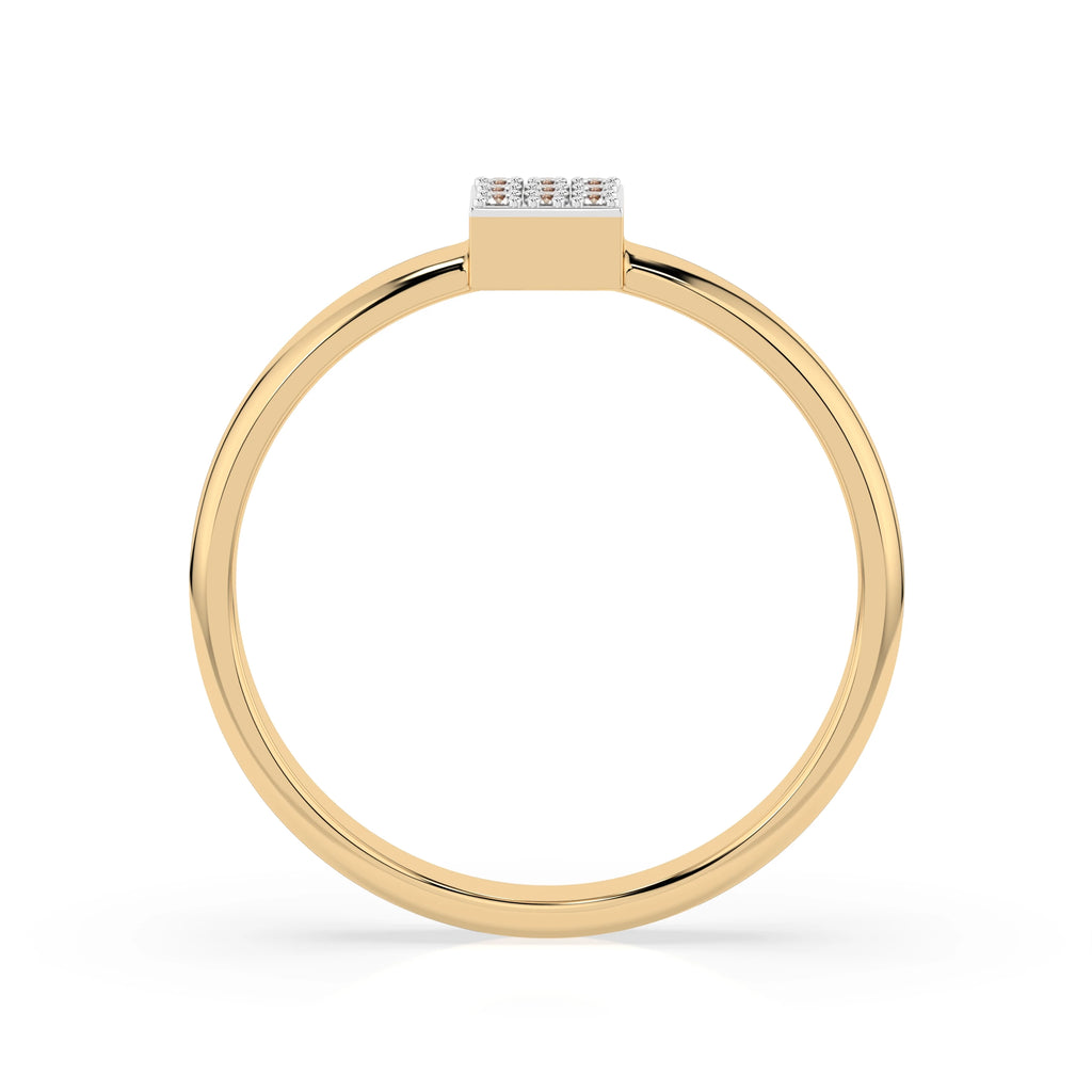 Illusion Ring (Round), 0.05 ct — 101-10063