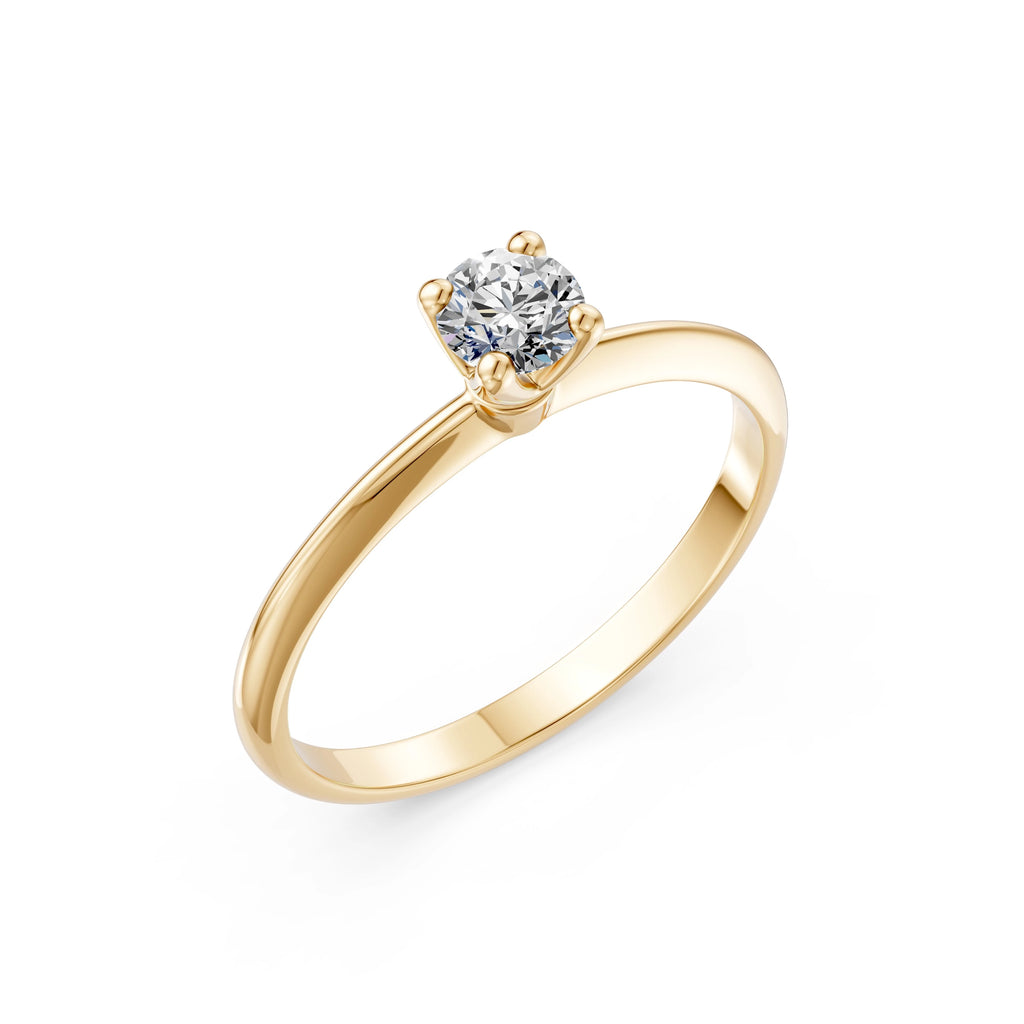 Solitaire Ring, 0.3 ct — 101-10104(4.2)