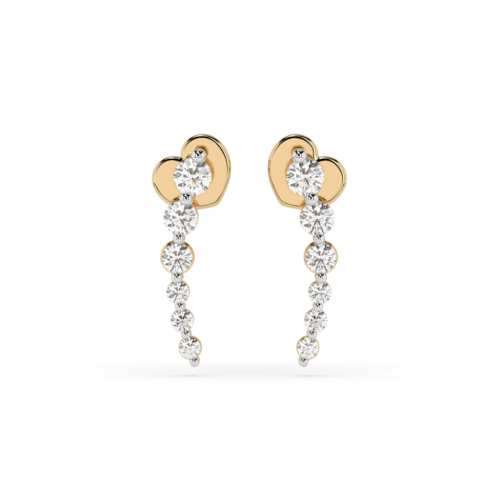 Eternity Earring (Round), 0.09 ct — 102-10030