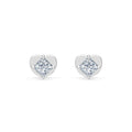Solitaire Butterfly Earring, 0.34 ct — 102-10116(3.0)PR