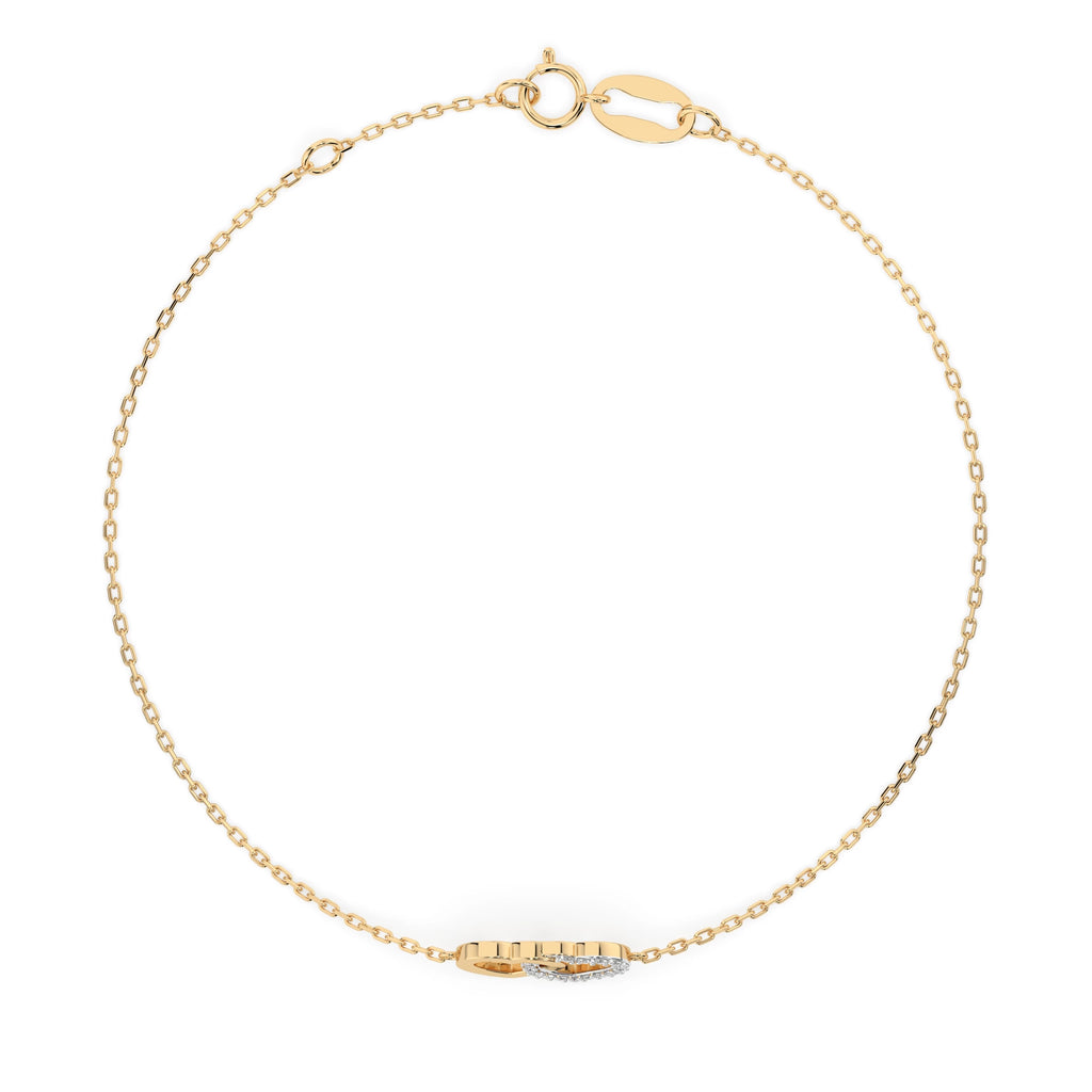 Minimalism Bracelet (Round), 0.08 ct — 105-10010
