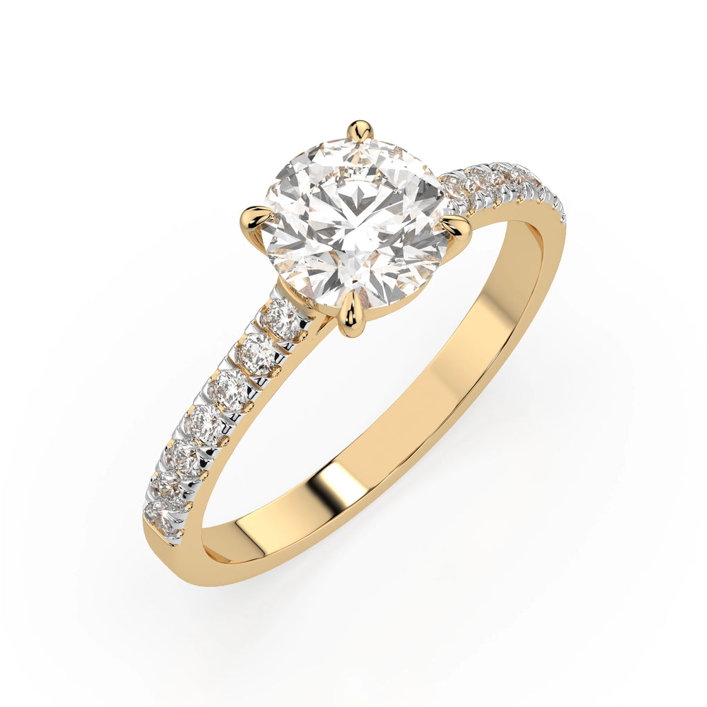 Solitaire Eternity Ring (Round), 0.7 ct — 101-10094(5.7)
