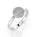 Illusion Ring (Round), 0.06 ct — 101-10018/1(2.5)
