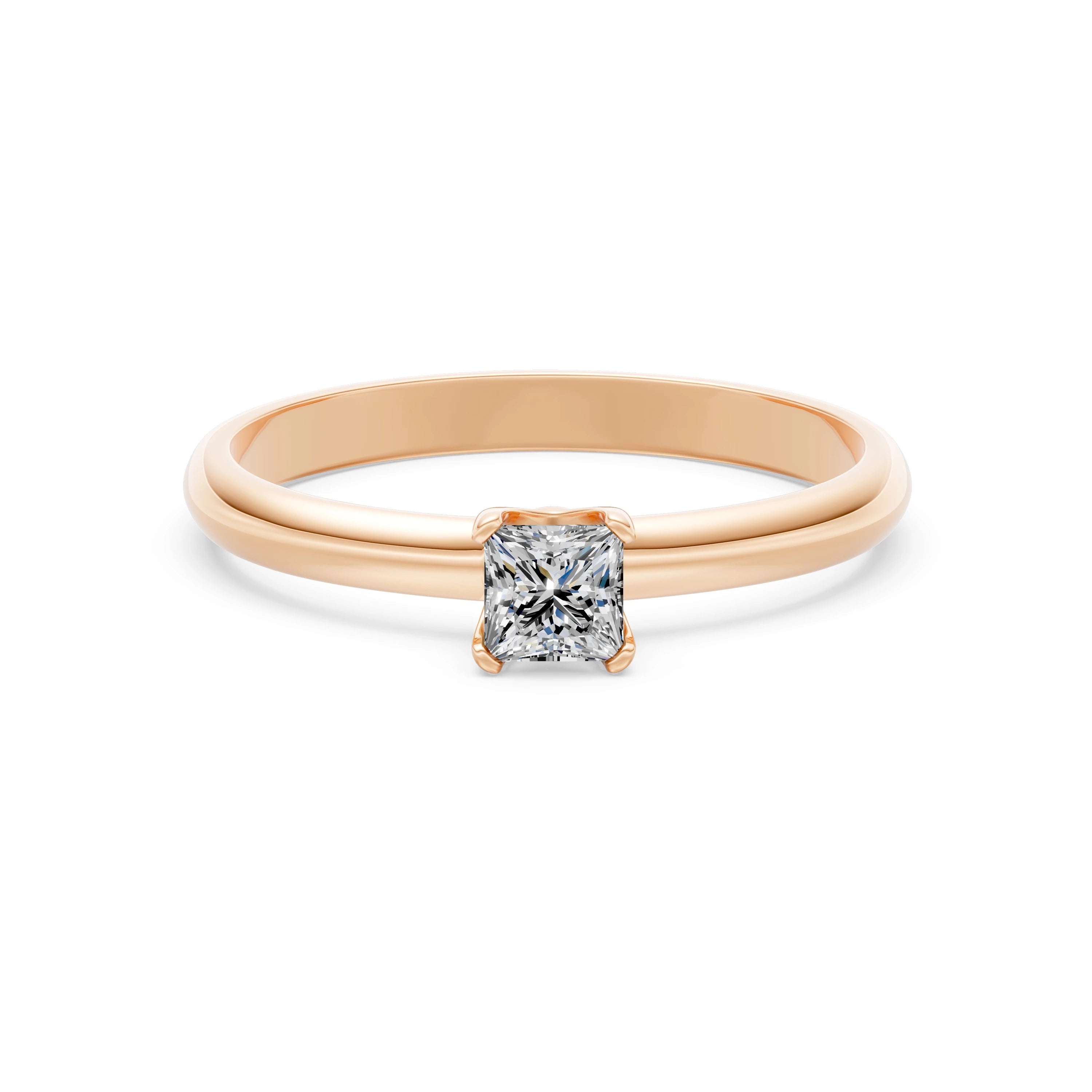 Solitaire Ring, 0.4 ct — 101-10110(0.40)PR