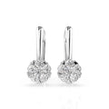 Illusion Earring (Round), 0.12 ct — 102-10015/1(2.5)