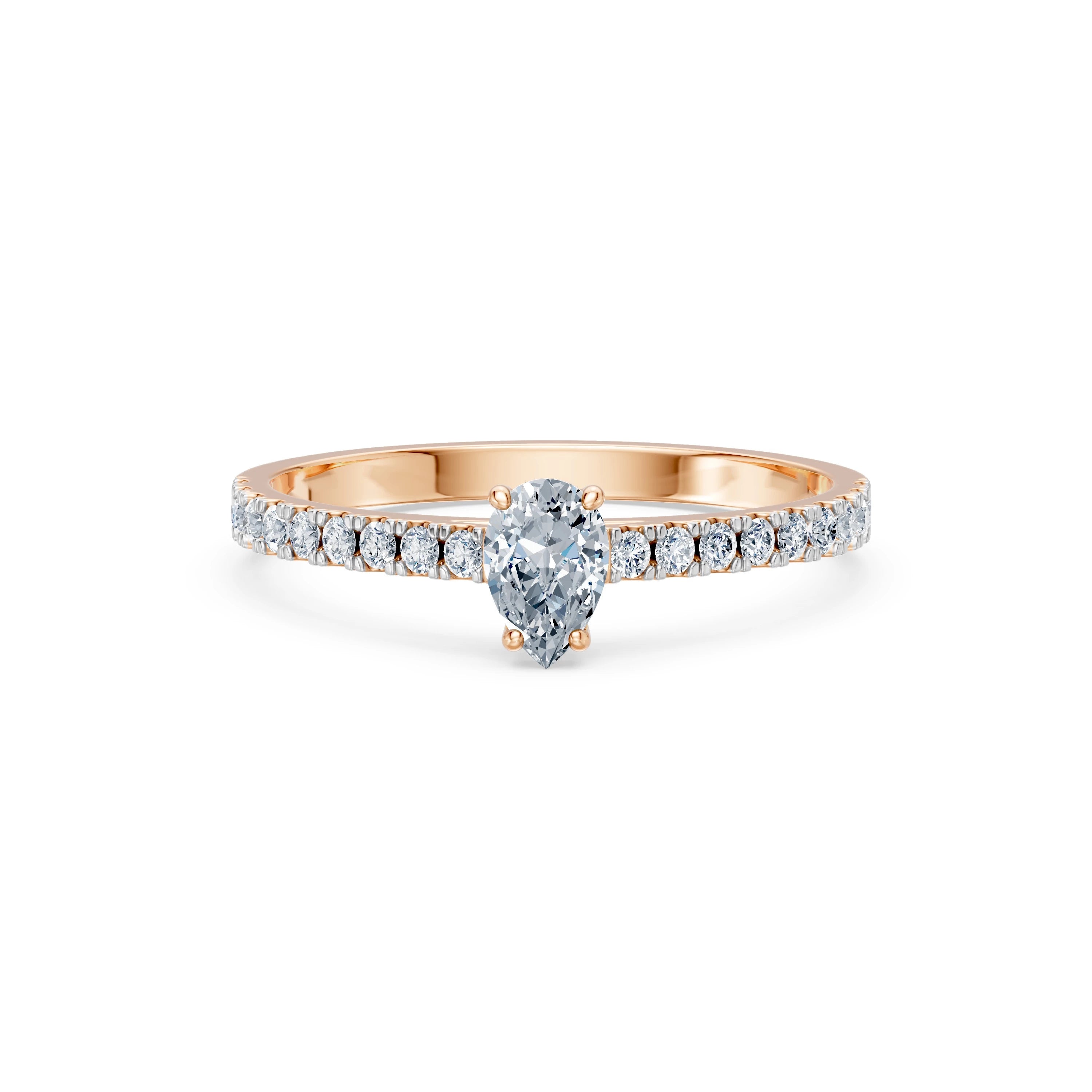 Solitaire Eternity Ring, 0.3 ct — 101-10191(0.30)PAR