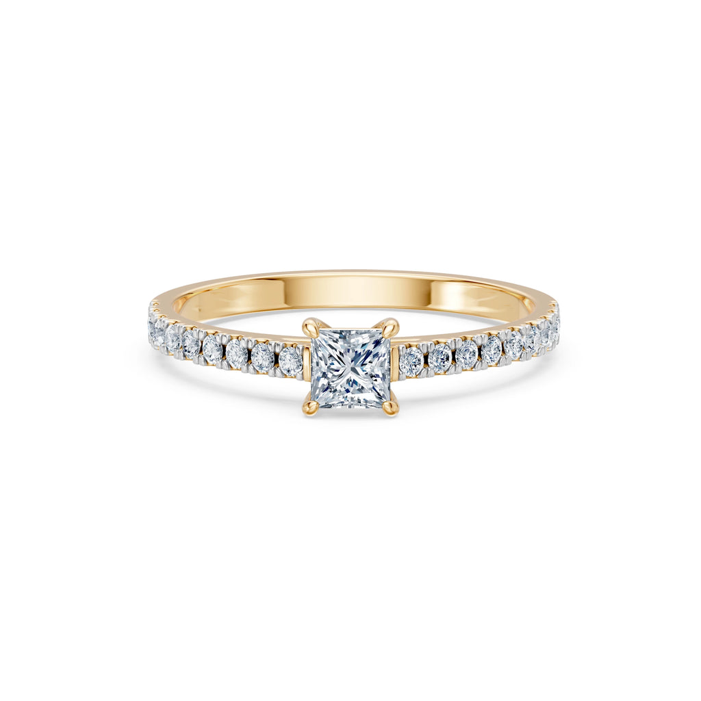 Solitaire Eternity Ring, 0.3 ct — 101-10191(0.30)PR