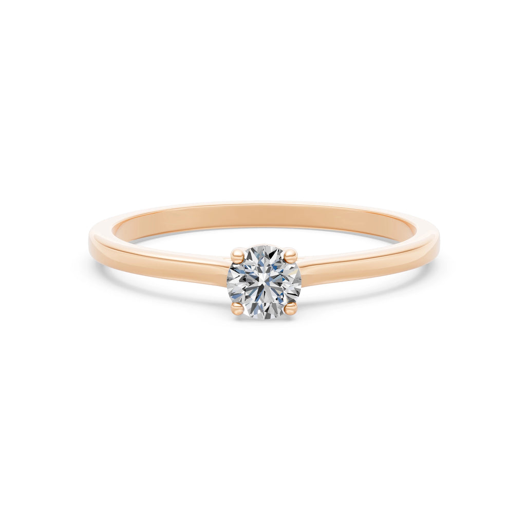 Solitaire Ring, 0.3 ct — 101-10103(4.2)