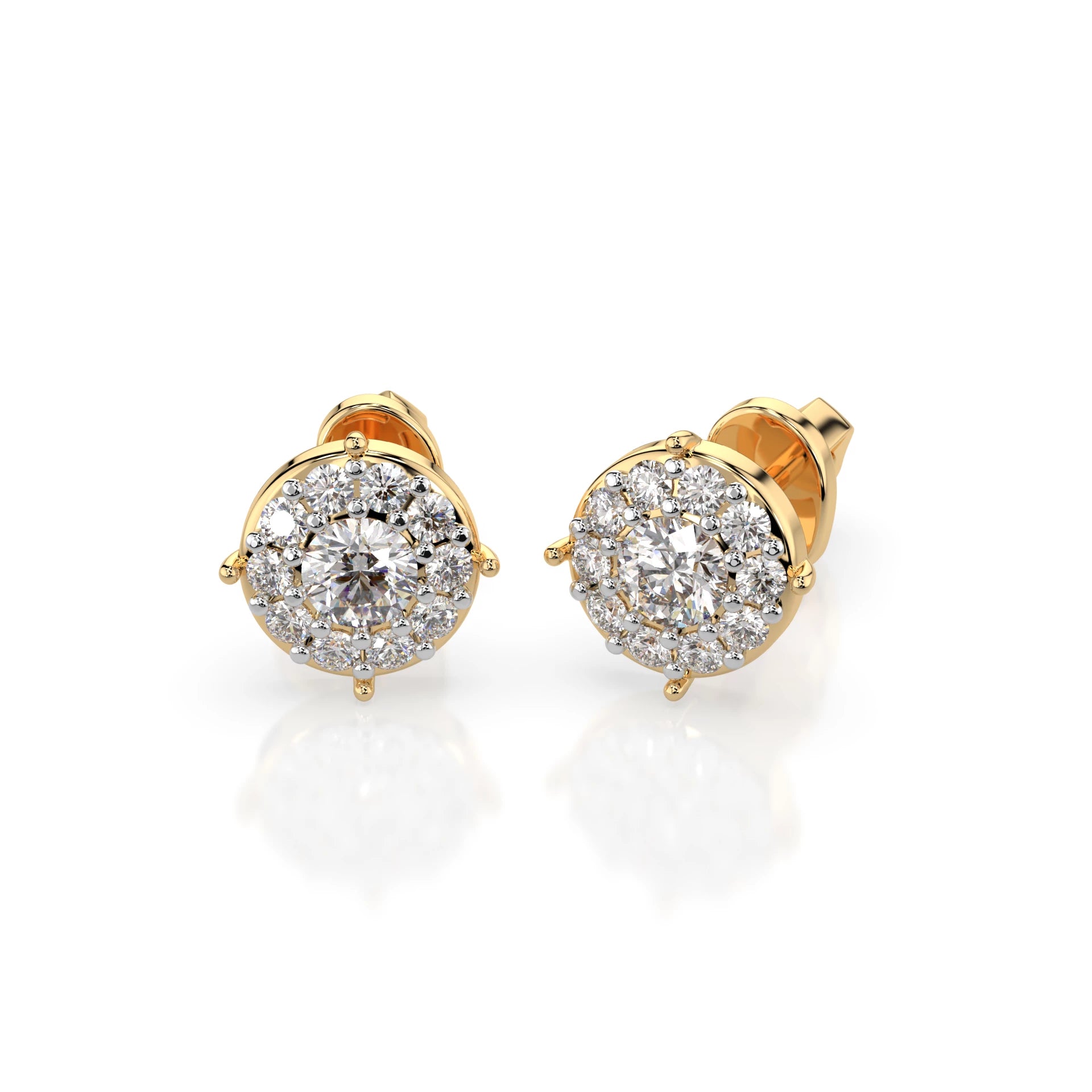 Solitaire Eternity Earring (Round), 0.2 ct — 102-10017(3.0)