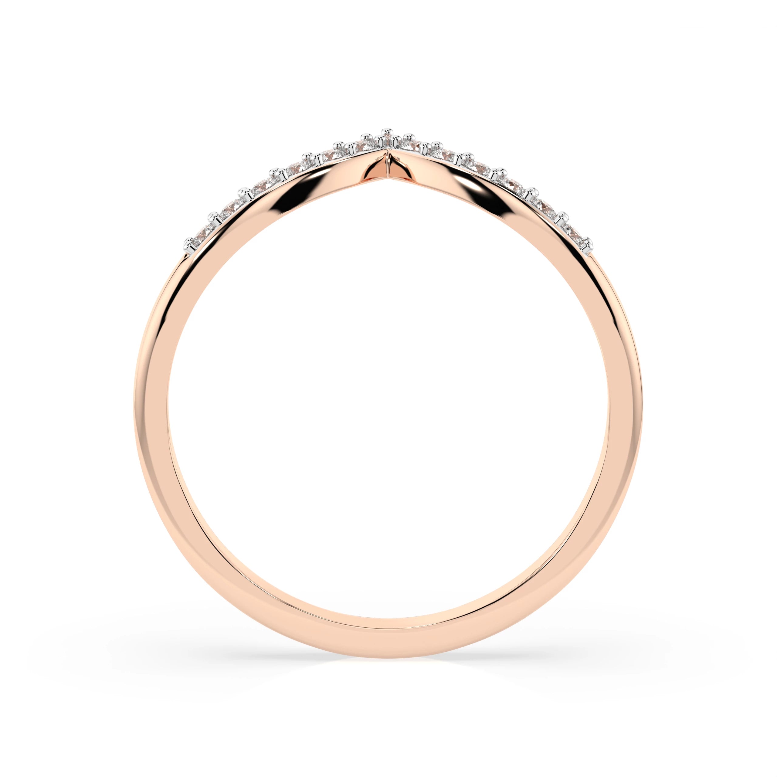 Minimalism Ring (Round), 0.13 ct — 101-10161/1