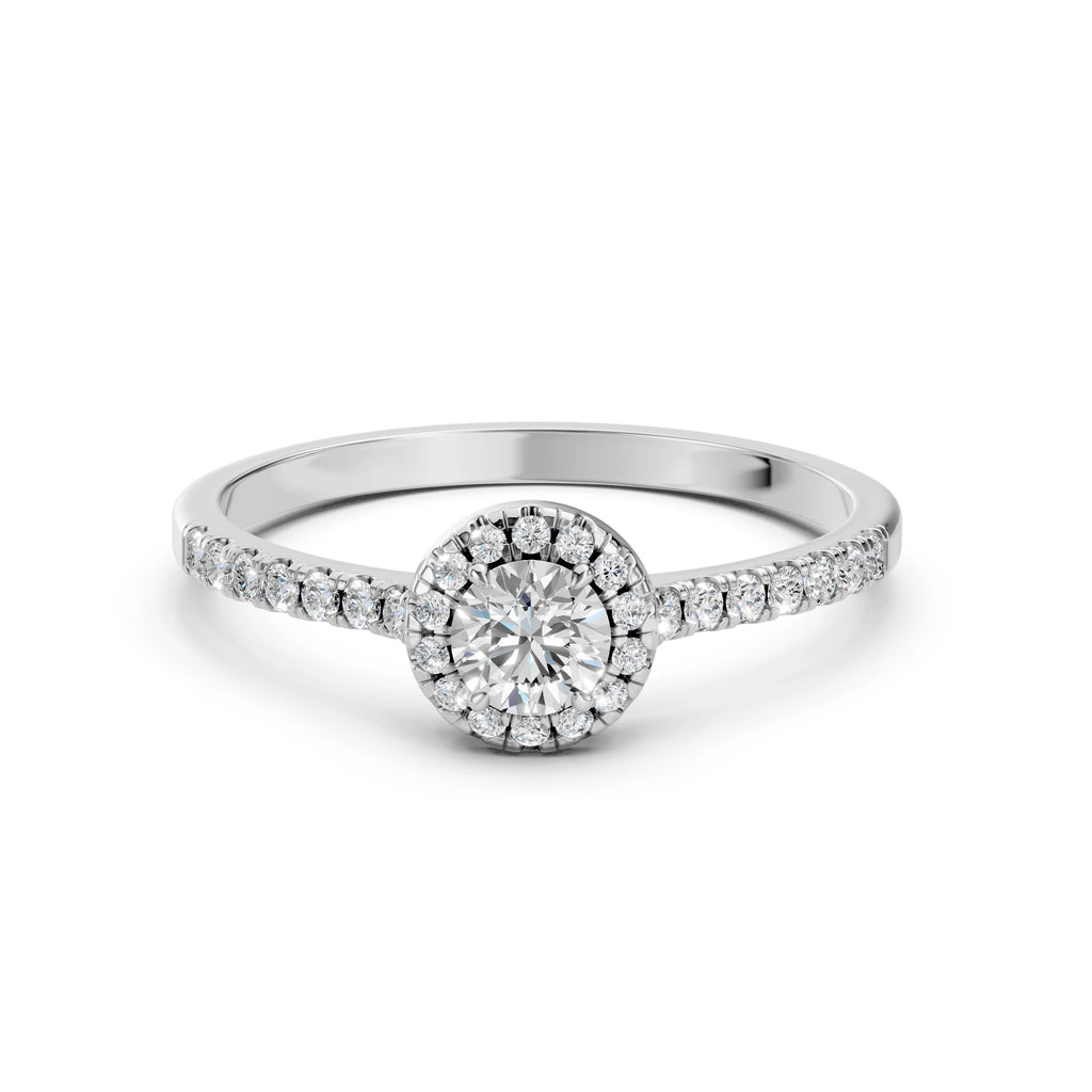 Solitaire Eternity Ring (Round), 0.35 ct — 101-10095(4.5)