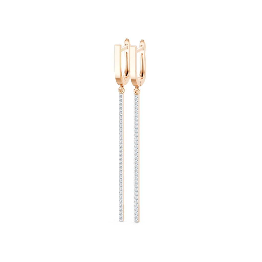 Minimalism Earring, 0.38 ct — 102-10129/2