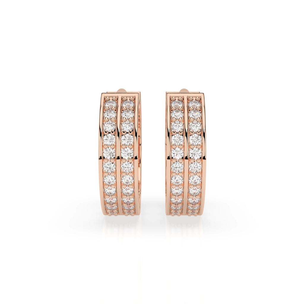Eternity Earring (Round), 0.35 ct — 102-10045/1