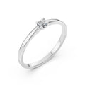 Solitaire Ring (Round), 0.1 ct — 101-10117(3.0)