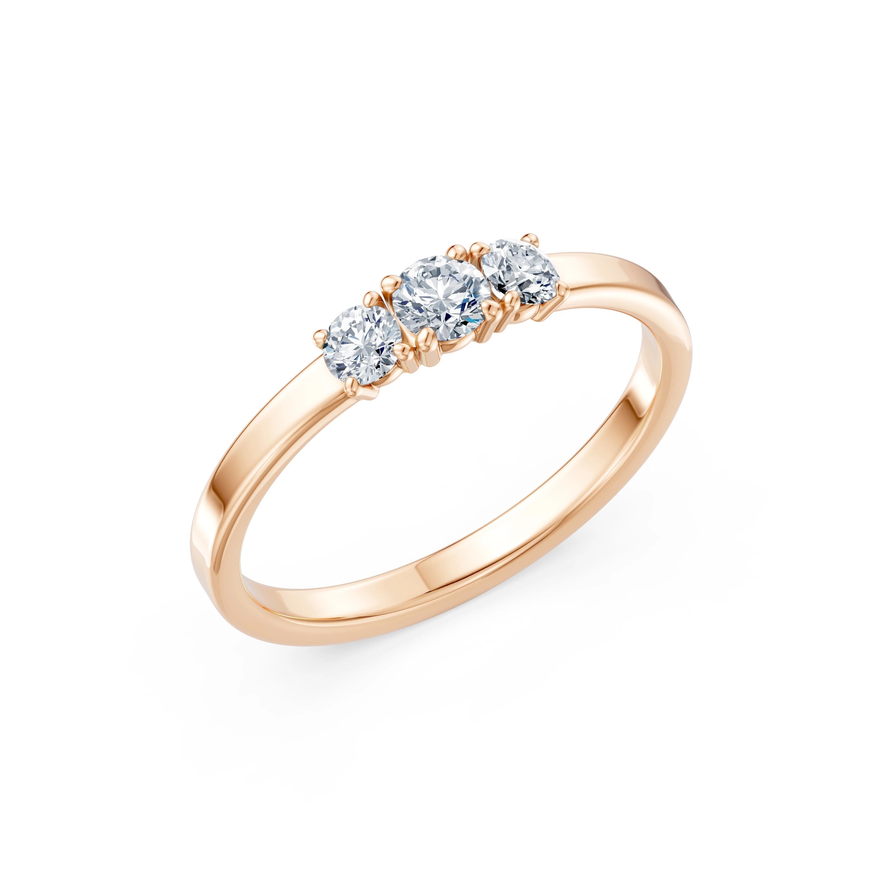 Solitaire Eternity Ring, 0.15 ct — 101-10127