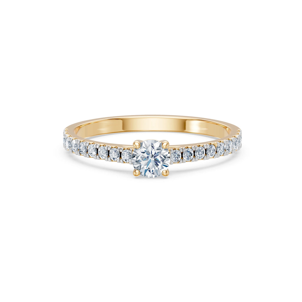 Solitaire Eternity Ring, 0.3 ct — 101-10191(0.30)RN