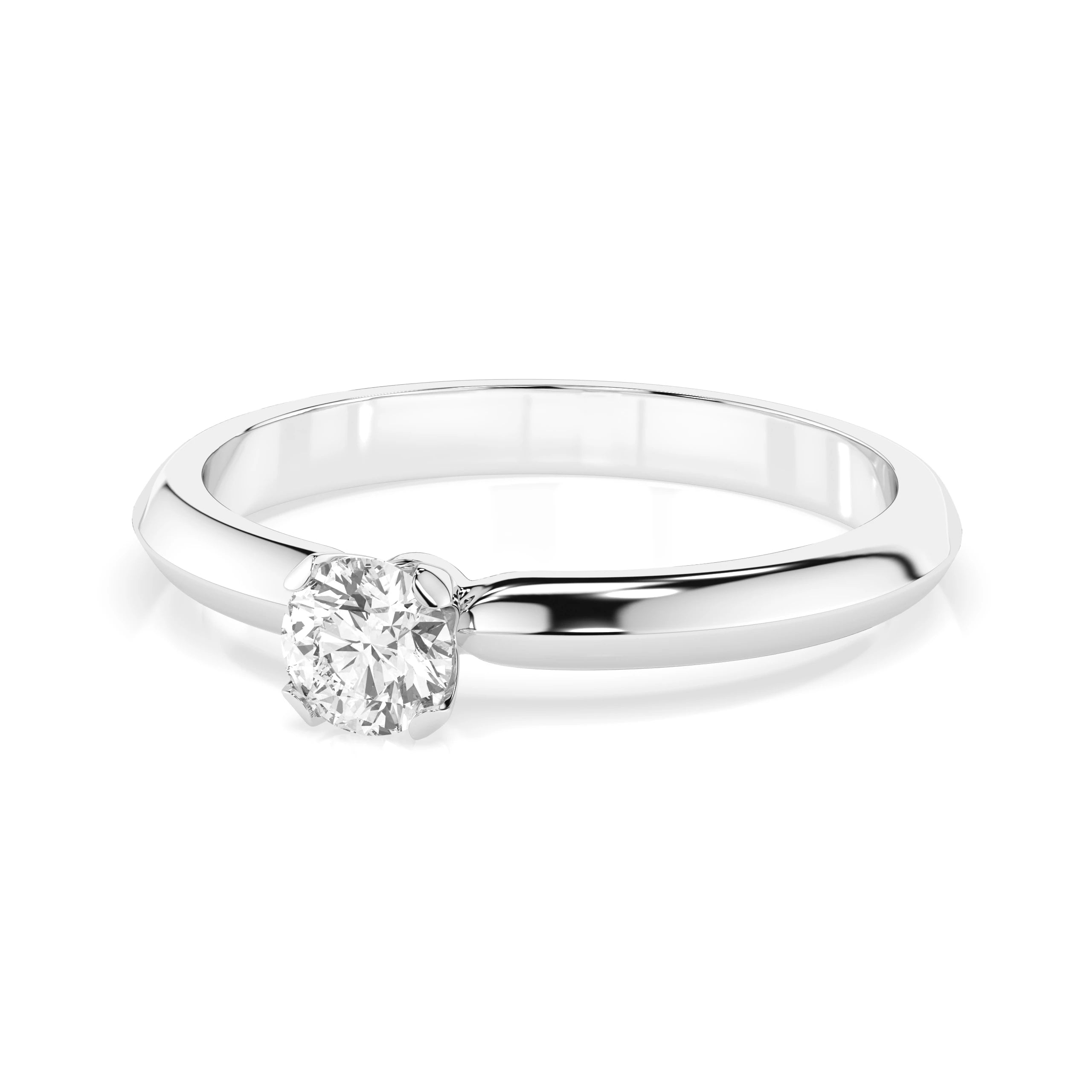 Solitaire Ring (Round), 0.25 ct — 101-10089(4.0)