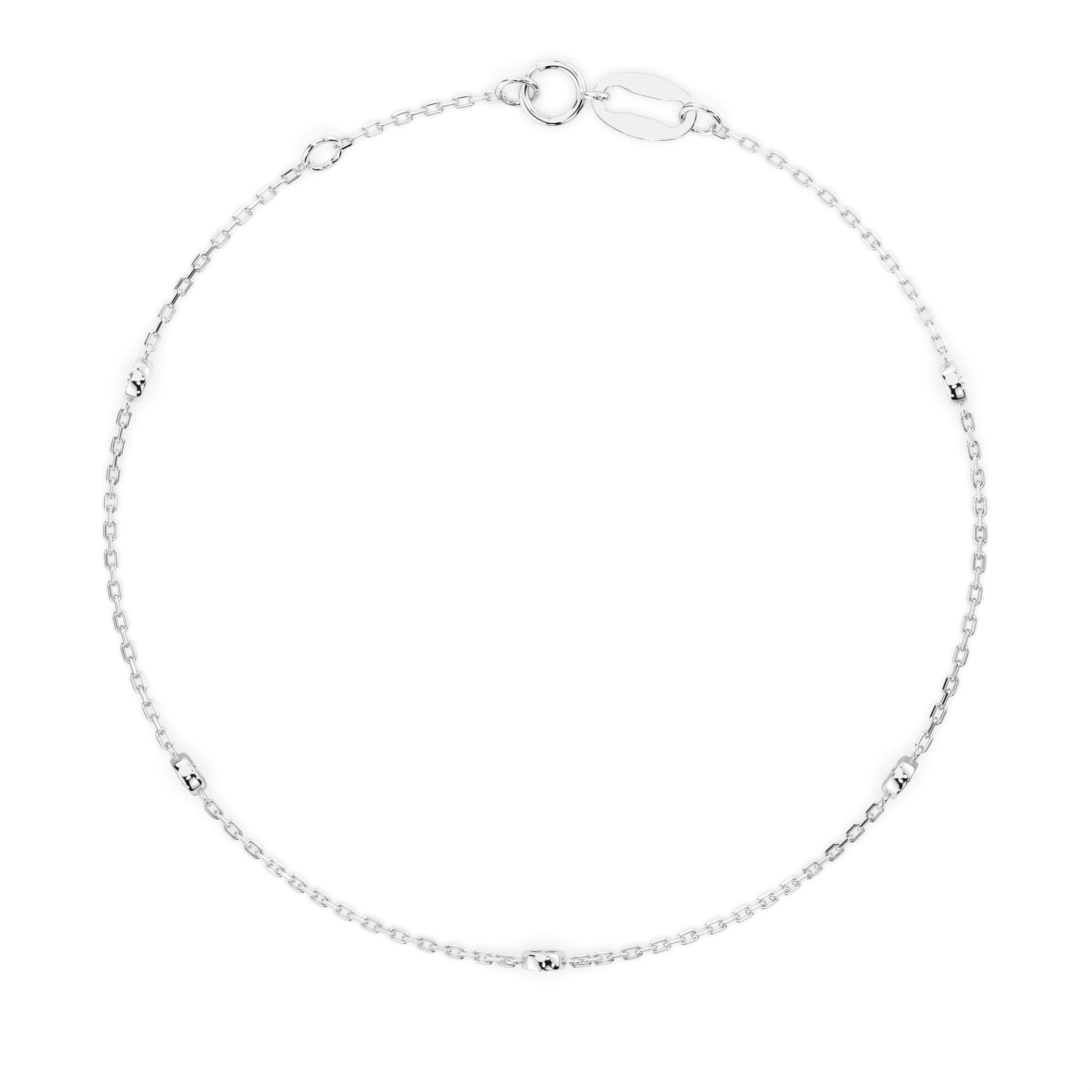 Minimalism Bracelet (Round), 0.14 ct — 105-10008/5(1.9)