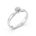 Solitaire Ring (Round), 0.45 ct — 101-10040(4.8)
