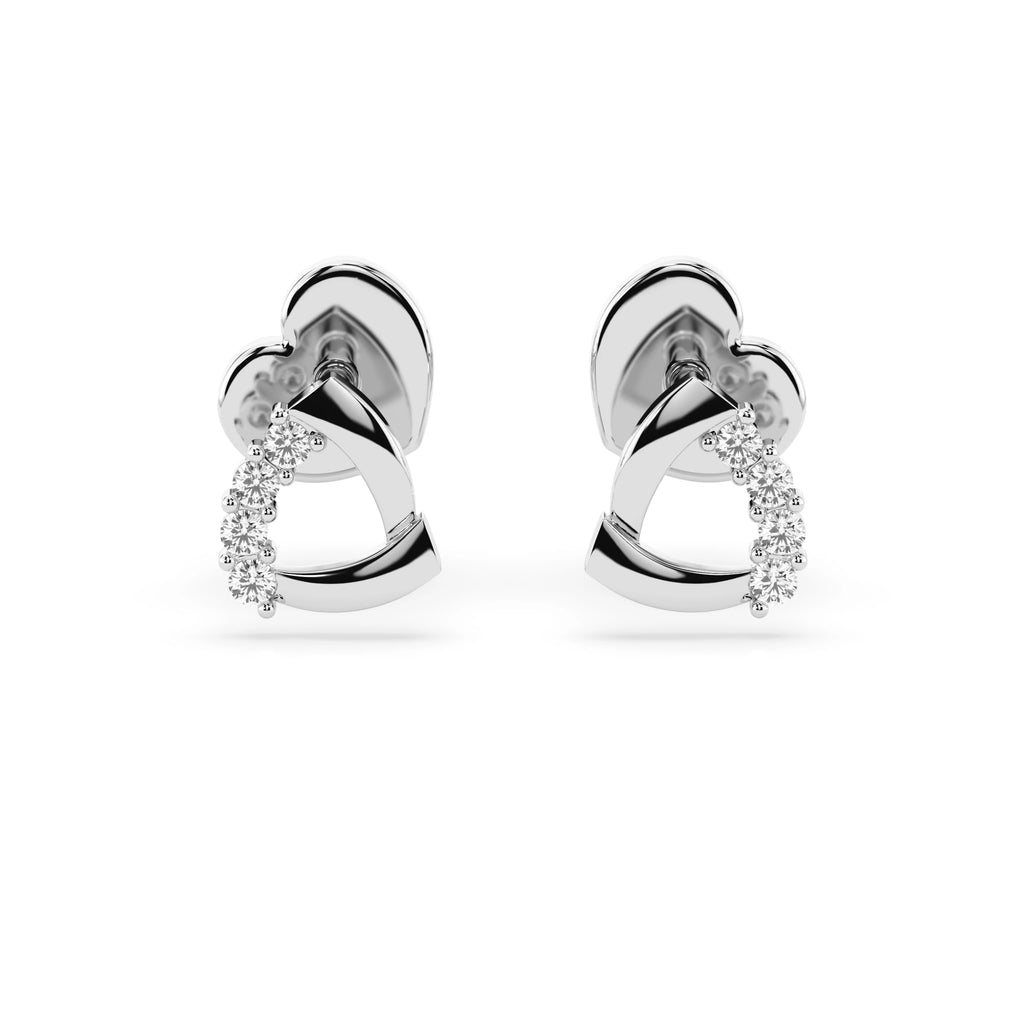 Minimalism Earring (Round), 0.05 ct — 102-10061
