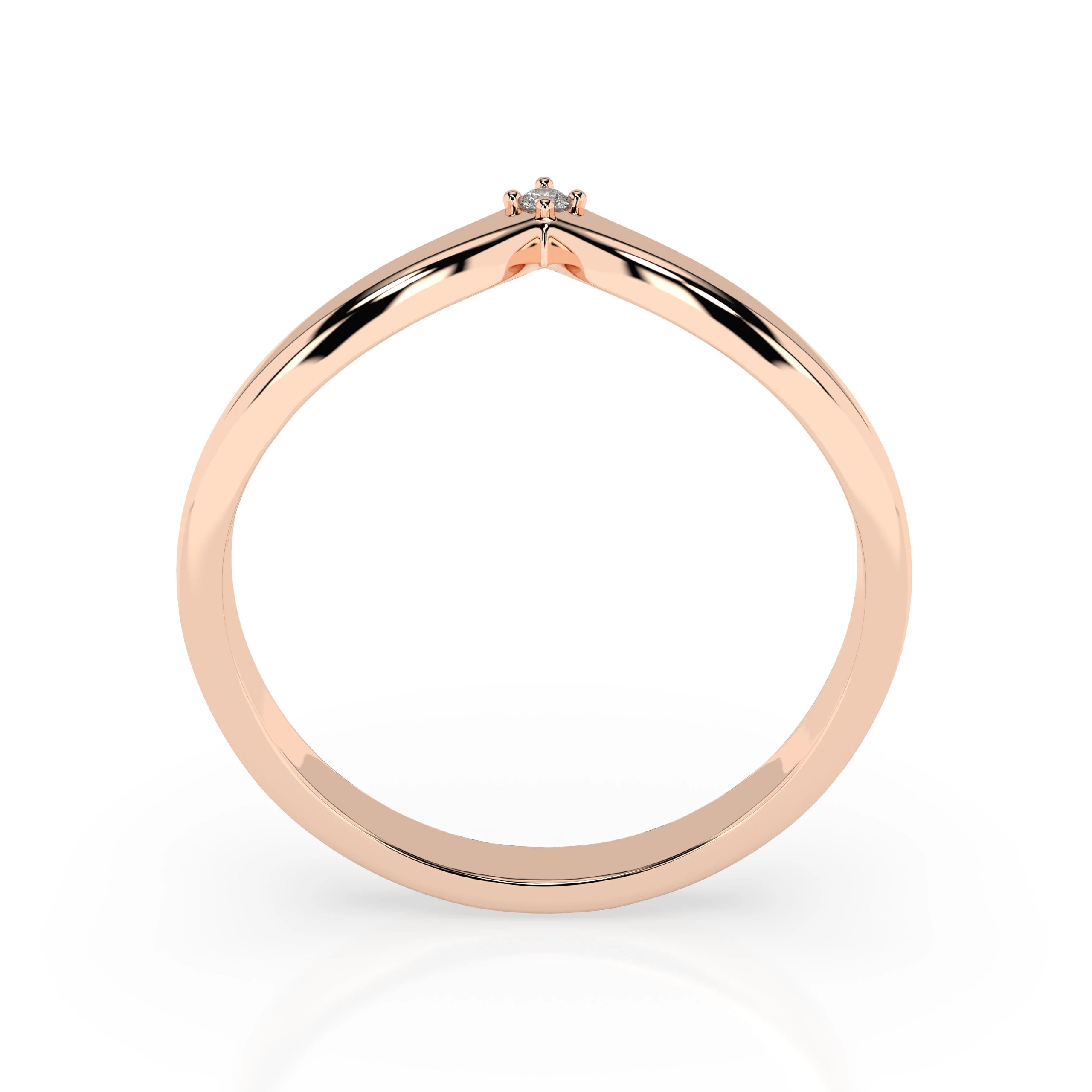 Minimalism Ring (Round), 0.01 ct — 101-10161/3