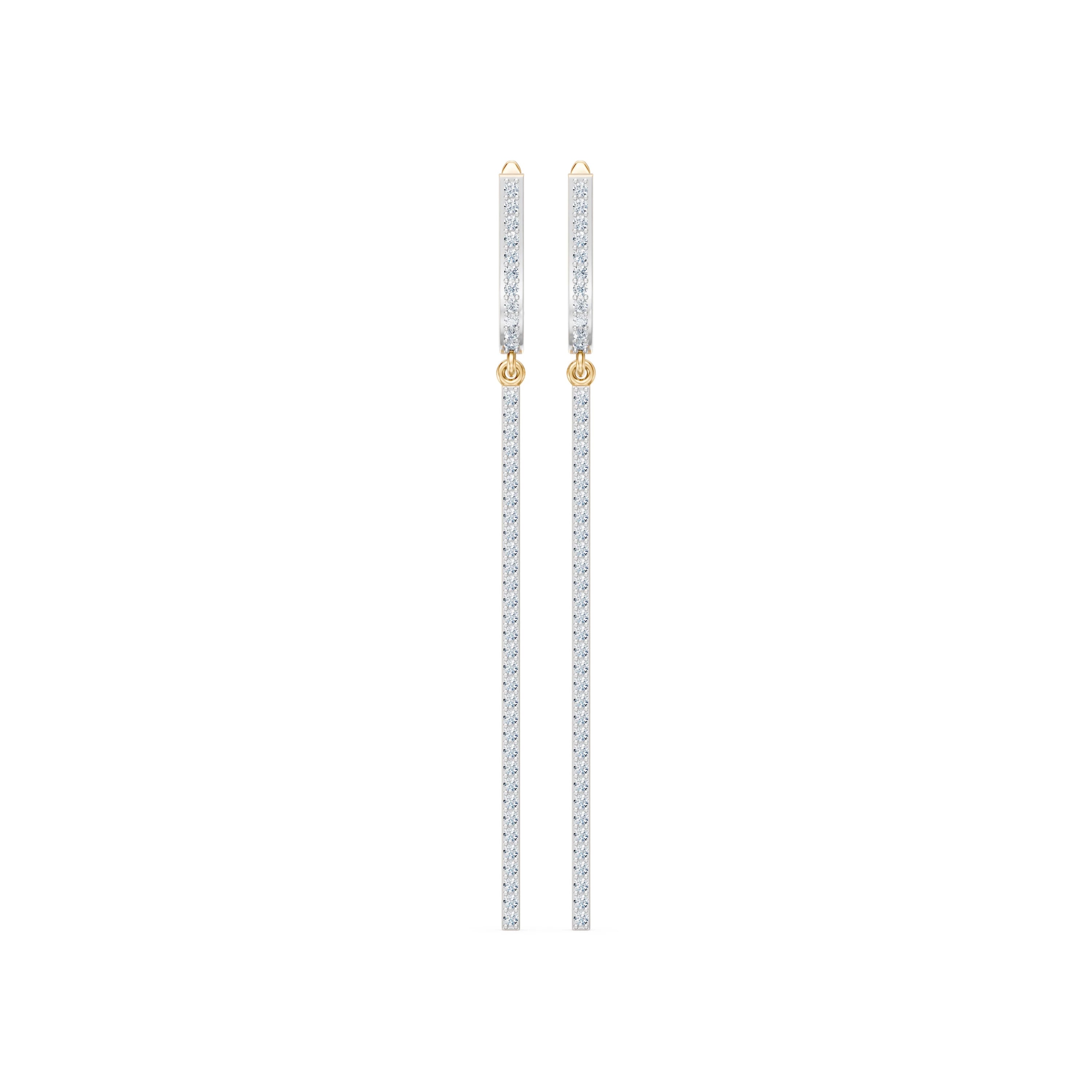 Minimalism Earring, 0.37 ct — 102-10129/4