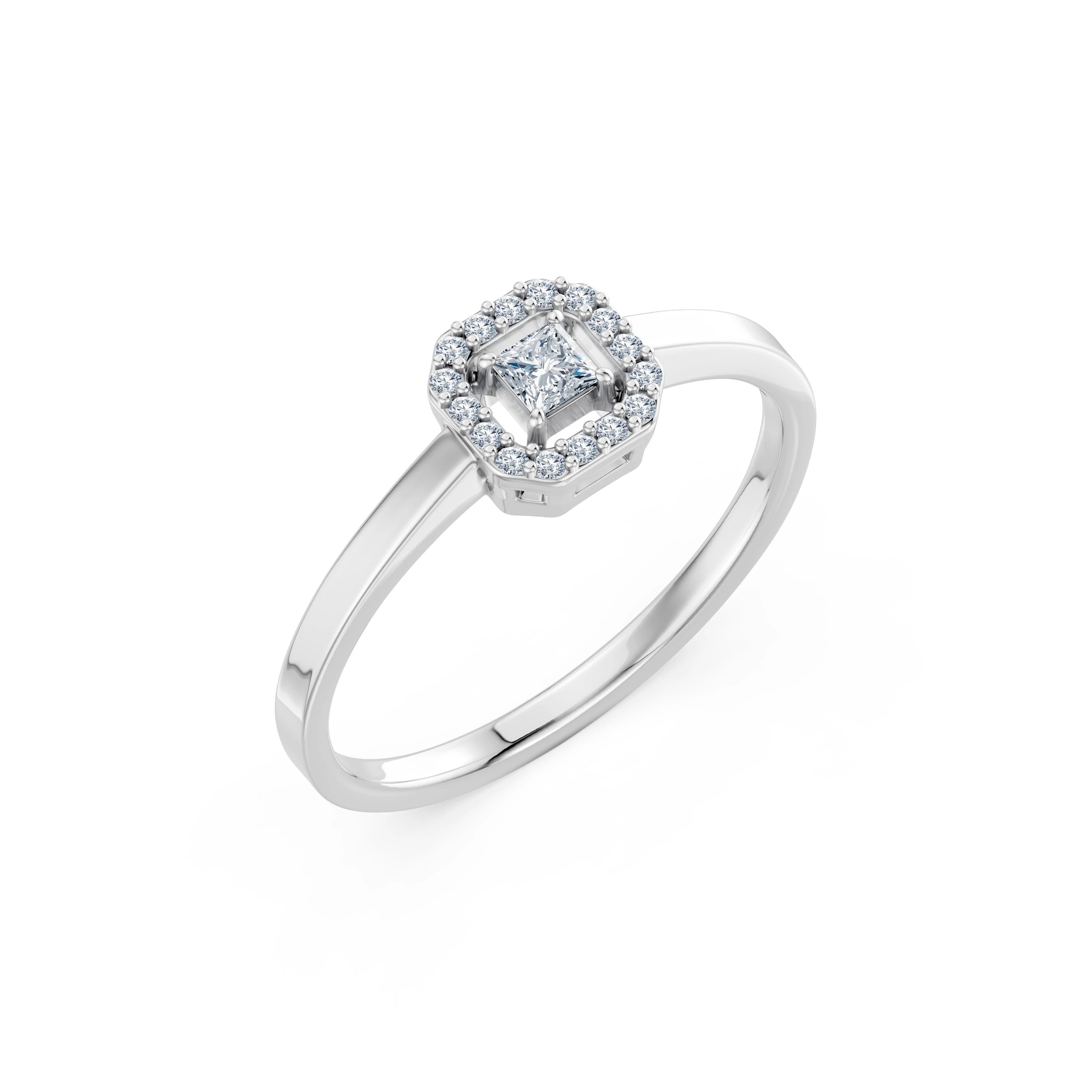 Solitaire Eternity Ring, 0.17 ct — 101-10115(3.0)PR
