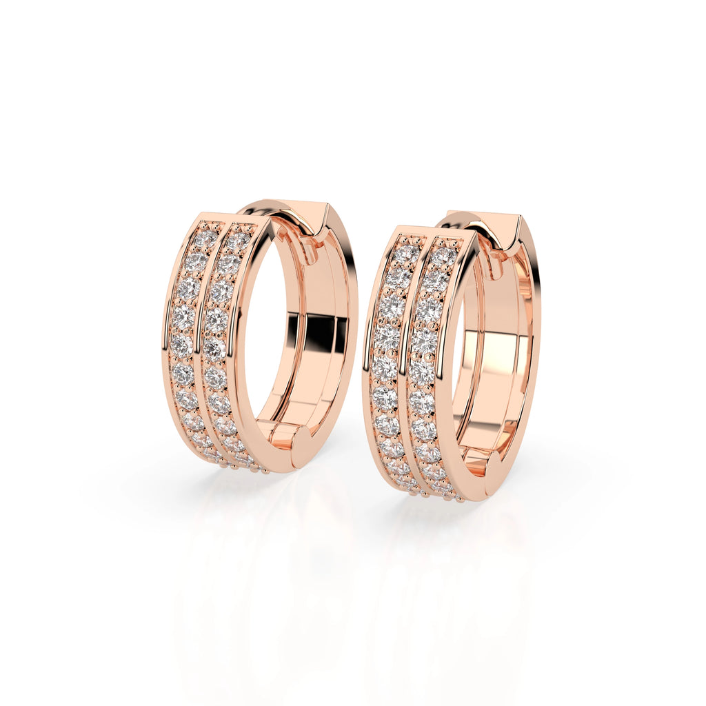 Eternity Earring (Round), 0.35 ct — 102-10045/1