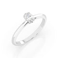 Solitaire Ring (Oval), 0.3 ct — 101-10190(0.30)OV