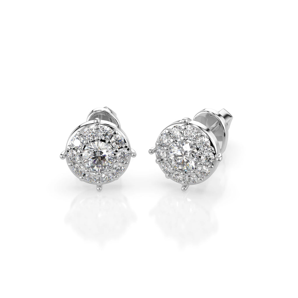 Solitaire Eternity Earring (Round), 0.2 ct — 102-10017(3.0)