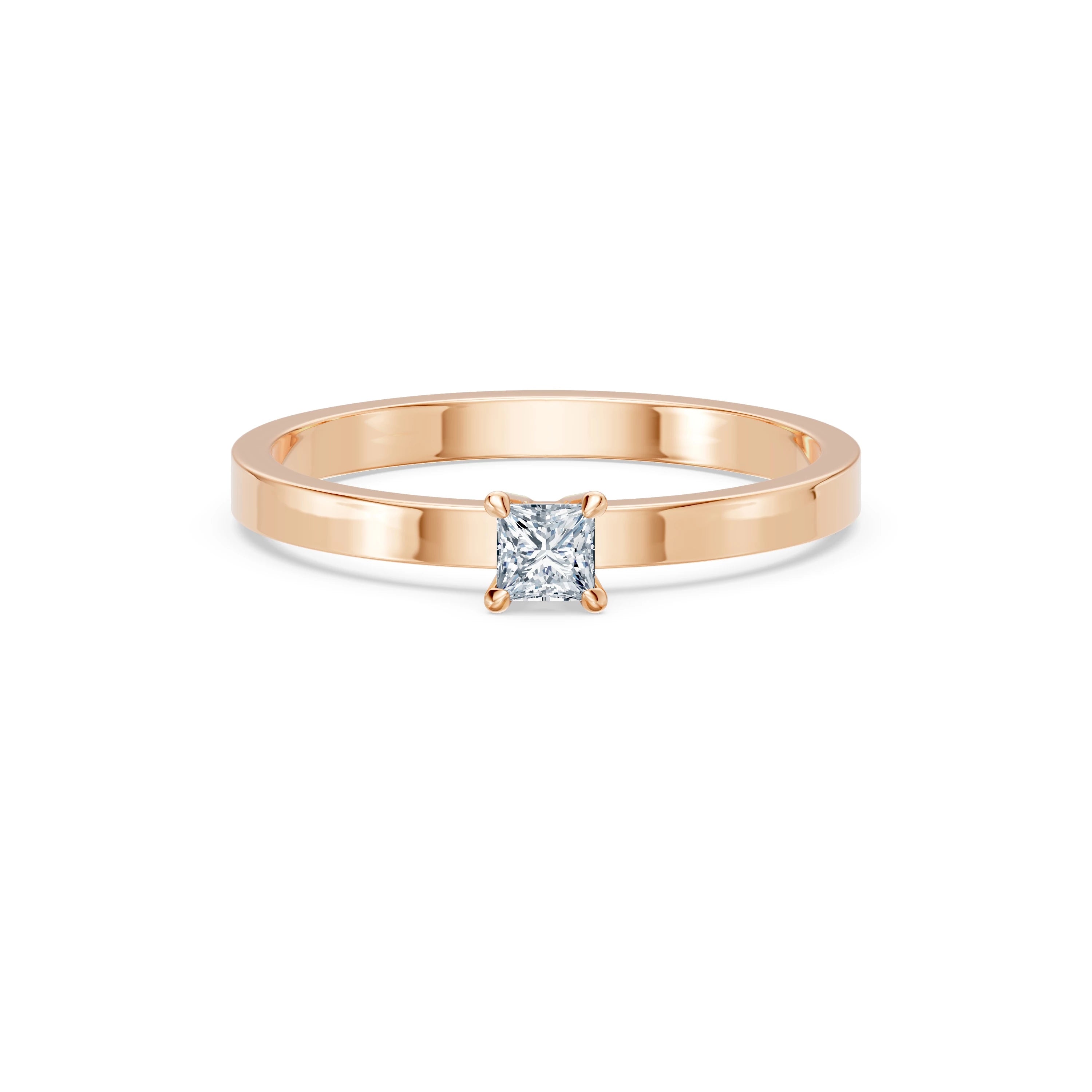 Solitaire Ring, 0.17 ct — 101-10113(3.0)PR