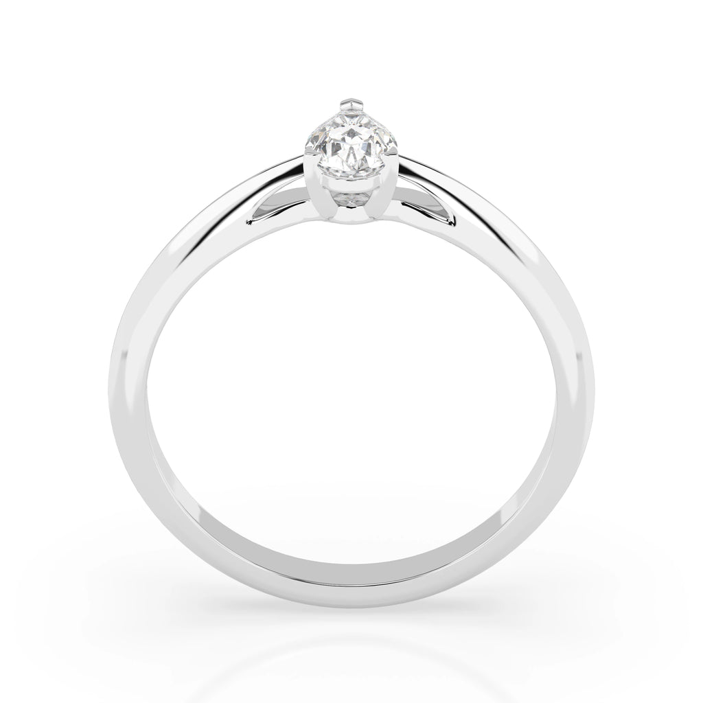 Solitaire Ring (Pear), 0.3 ct — 101-10190(0.30)PAR